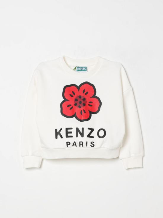 25SS [키즈] 겐조 풀오버 K61047 117 Yellow Cream