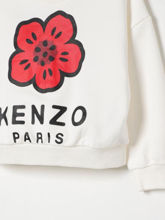 25SS [키즈] 겐조 풀오버 K61047 117 Yellow Cream - KENZO