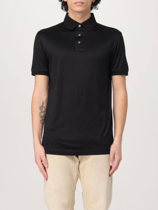 25SS 엠포리오 아르마니 폴로 티셔츠 8N1F981JUVZ 0999 Black