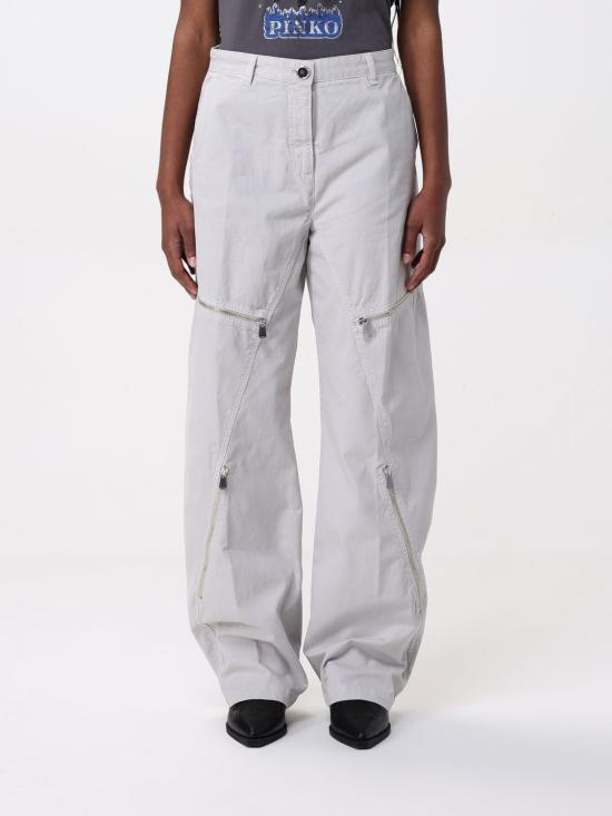 25FW 핑코 스트레이트 팬츠 104981A2EC I12 Pearl