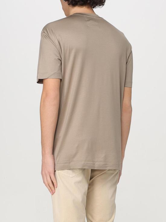 25FW 엠포리오 아르마니 반팔 티셔츠 8N1TE81JUVZ U6167 Grey - EMPORIO ARMANI