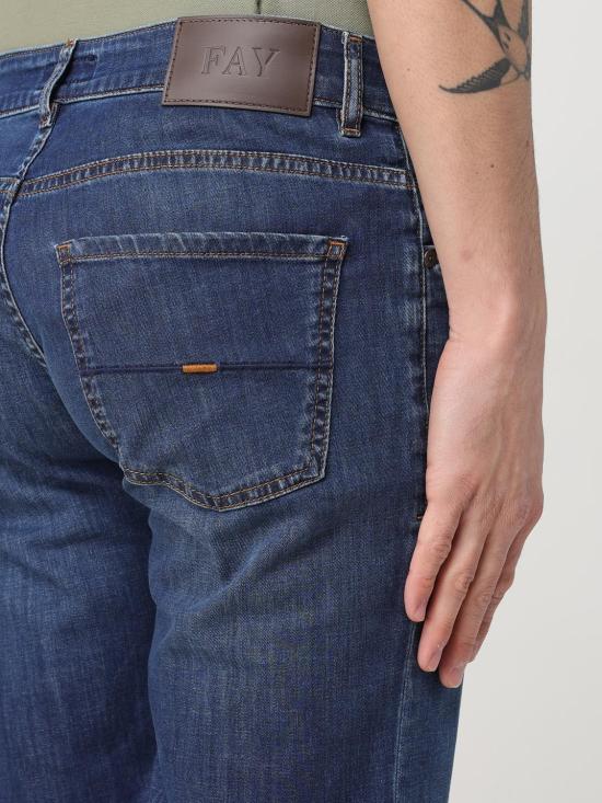 25FW 페이 데님 팬츠 NTM8250196LXCJ U604 Stone Washed - FAY