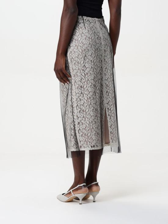 25SS 펜디 롱 스커트 FQ7641AUP7 F1T48 White - FENDI