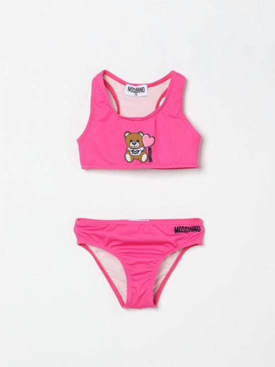 25FW [키즈] 모스키노 스윔팬츠 HAL00PLKA00 50533 Fuchsia