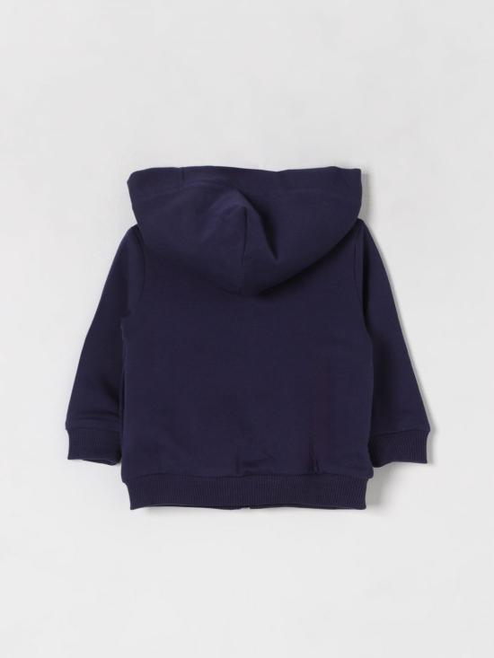 25SS [키즈] 모스키노 풀오버 MUF05XLCA19 40016 Navy - MOSCHINO