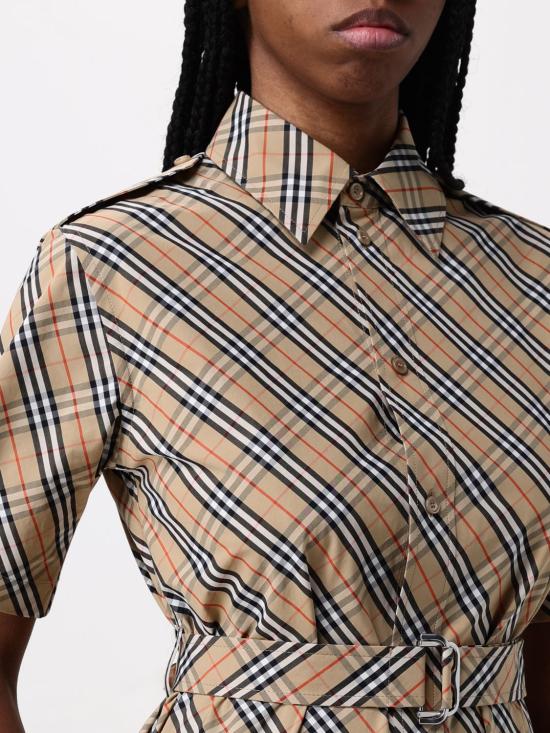 25SS 버버리 롱 원피스 8106067 Sand - BURBERRY