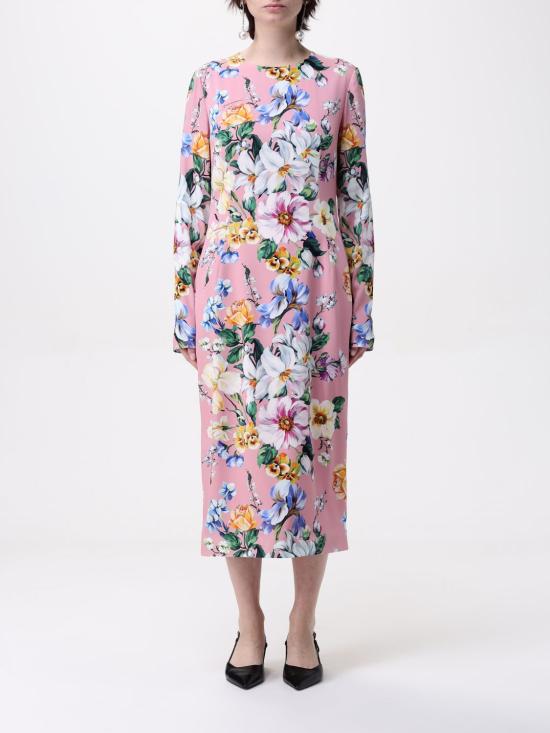 25SS 돌체앤가바나 미디 원피스 F6GAVTFSA7G HF5JC Pink