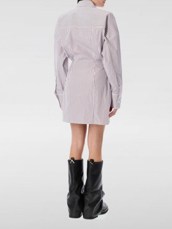 25SS 디 아티코 숏 원피스 250WCA00384CCC054AA 871 Violet - THE ATTICO