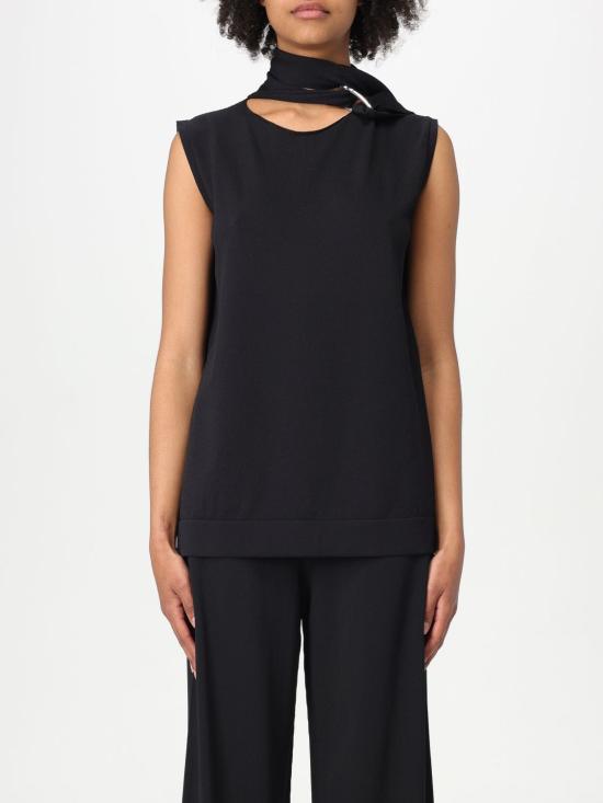 25FW 리비아나 콘티 민소매 티셔츠 F5SA06 Y69 0 Black