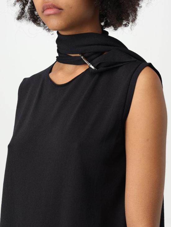 25FW 리비아나 콘티 민소매 티셔츠 F5SA06 Y69 0 Black - LIVIANA CONTI