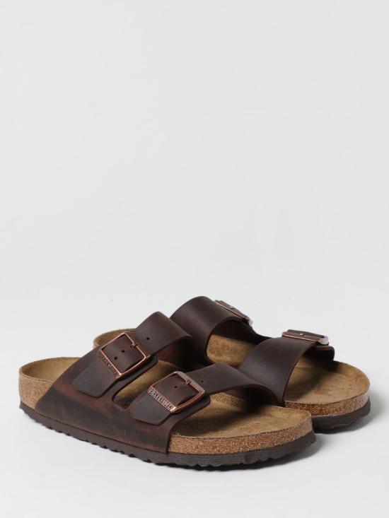 25FW 버켄스탁 뮬/슬리퍼 452763 Brown - BIRKENSTOCK