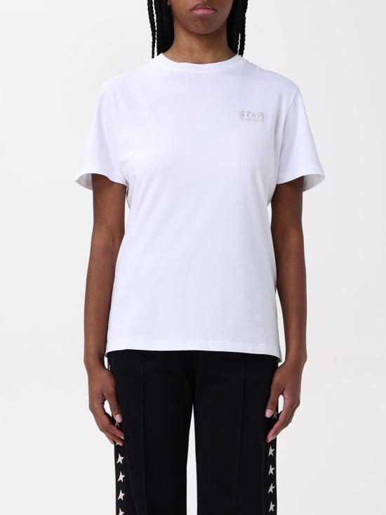 25SS 골든구스 반팔 티셔츠 GWP01220P00088080185 White