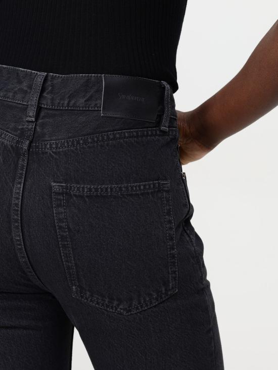 25SS 생로랑 데님 팬츠 807142 Y07YB 1428 Black - SAINT LAURENT