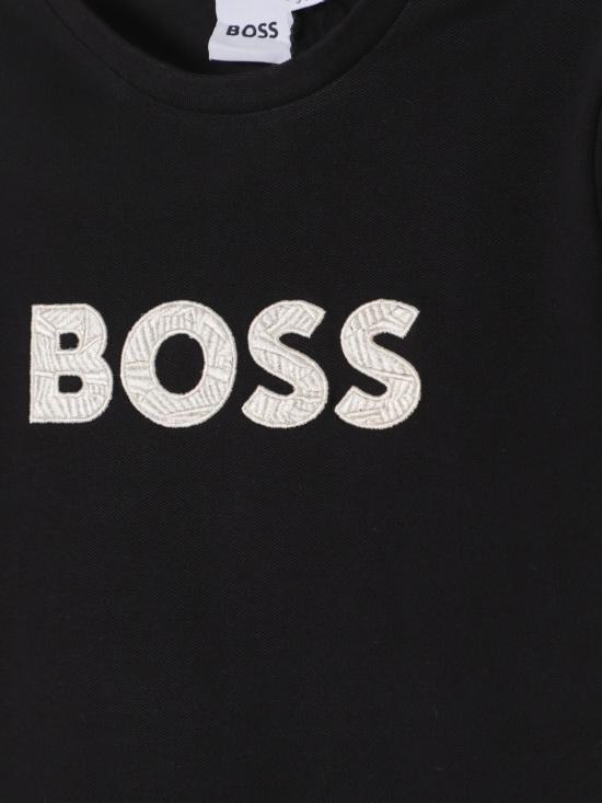 25FW [키즈] 보스 티셔츠 J52049 09B Black - BOSS