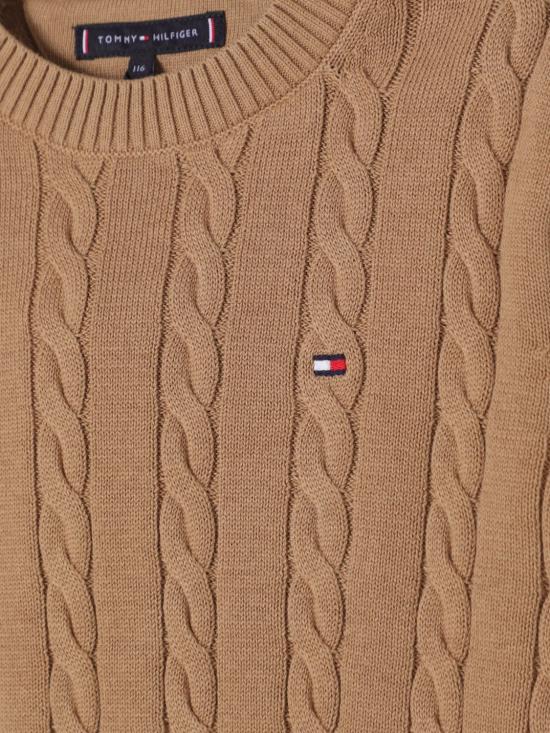 25FW [키즈] 타미힐피거 풀오버 KB0KB09348 RBC Tobacco - TOMMY HILFIGER