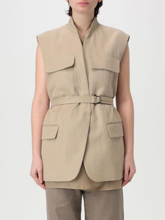 25FW 브루넬로 쿠치넬리 베스트 ML1457345 C2910 Beige