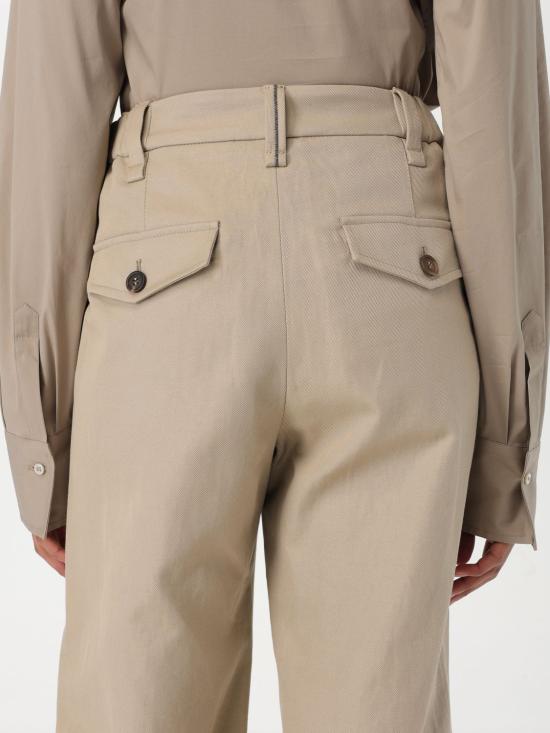 25SS 브루넬로 쿠치넬리 팬츠 ML145P8833 C2910 Beige - BRUNELLO CUCINELLI