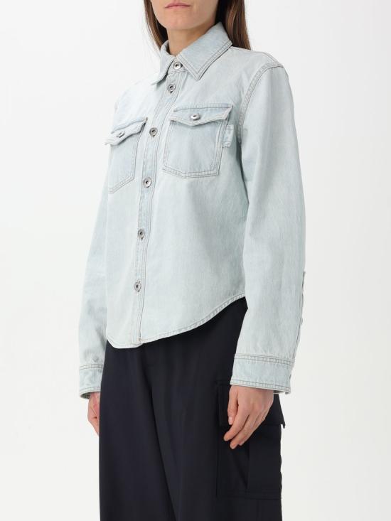 25FW 보테가베네타 셔츠 813498V4ZR0 4132 Stone Washed - BOTTEGA VENETA