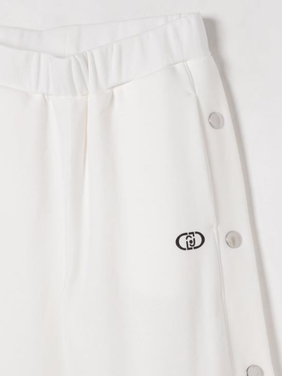 25SS [키즈] 리우조 스트레이트 팬츠 GA5155F0858 10602 White - LIU JO