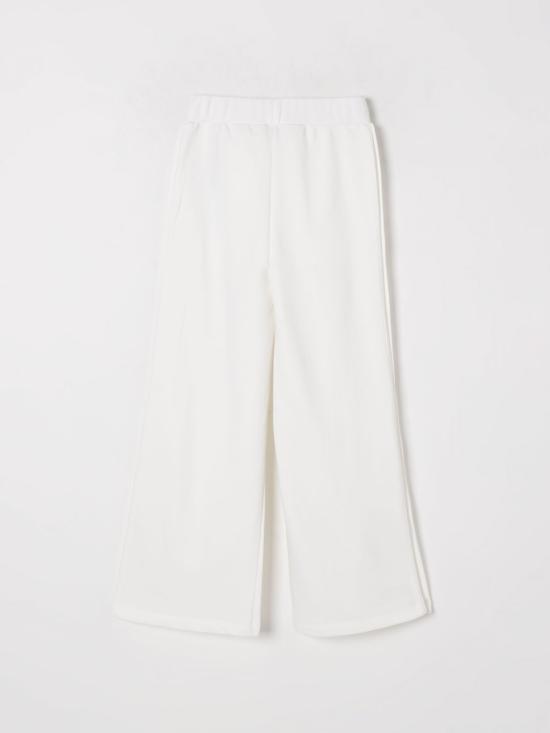 25SS [키즈] 리우조 스트레이트 팬츠 GA5155F0858 10602 White - LIU JO