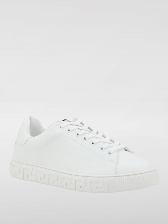 25FW 베르사체 뮬/슬리퍼 10144601A09608 1W010 White - VERSACE