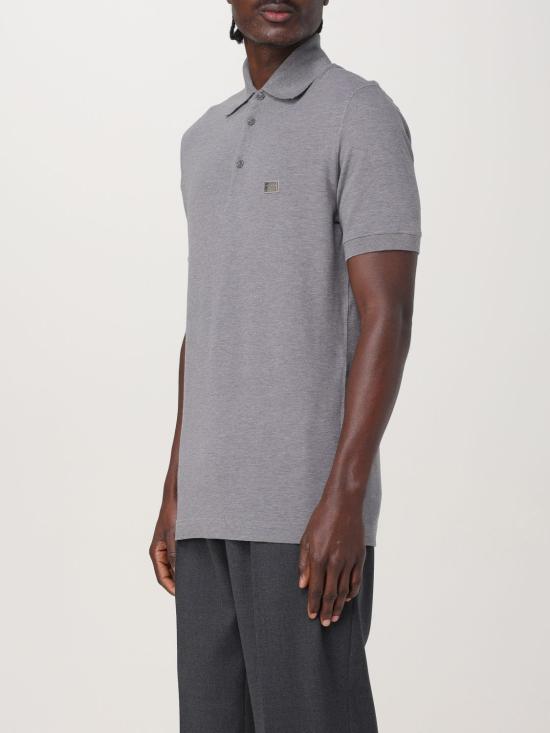 25FW 돌체앤가바나 폴로 티셔츠 G8SN1TFU7EN S8291 Grey - DOLCE & GABBANA