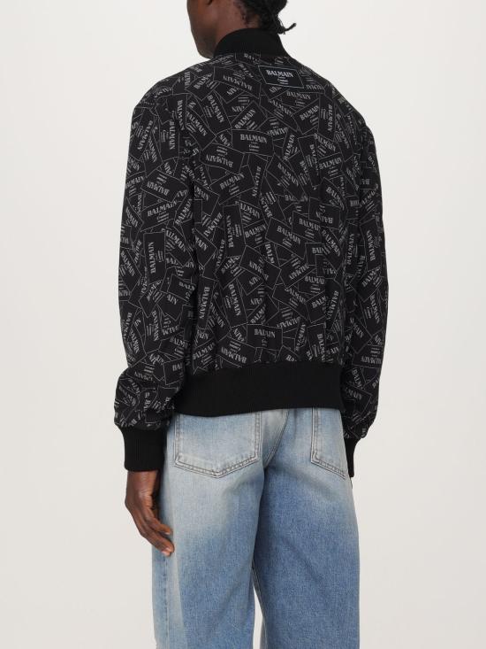25SS 발망 봄버 자켓 EH1TF955VH56 EAB Black - BALMAIN
