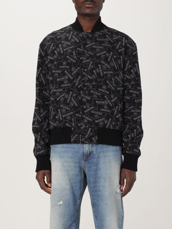 25SS 발망 봄버 자켓 EH1TF955VH56 EAB Black