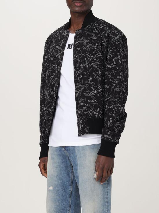 25SS 발망 봄버 자켓 EH1TF955VH56 EAB Black - BALMAIN