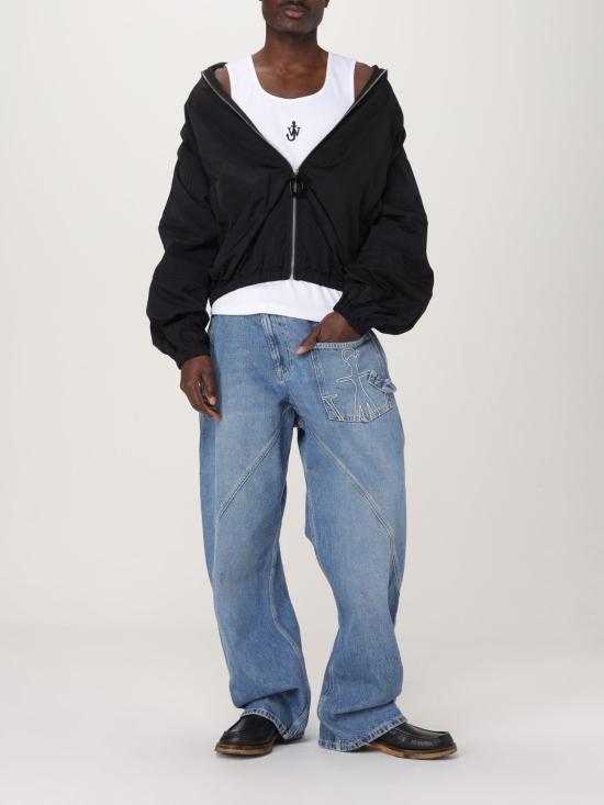 25FW JW앤더슨 민소매 티셔츠 JO0246PG1512 001 White - JW ANDERSON