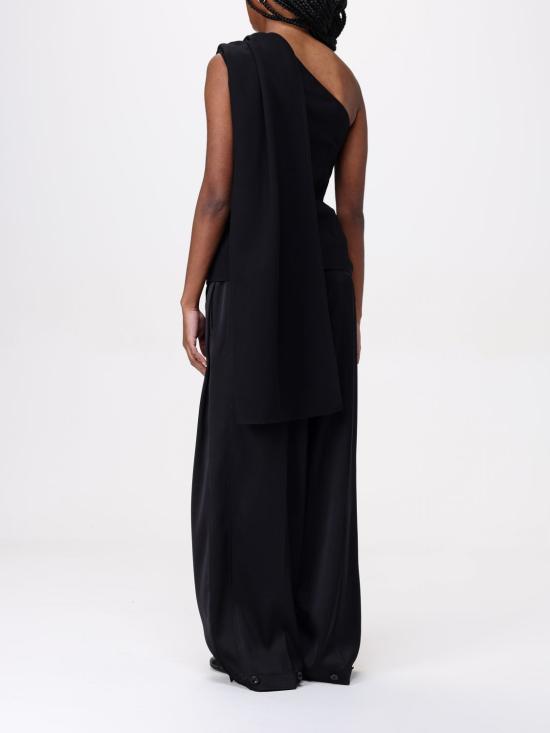 25SS 보테가베네타 롱 원피스 815004V4ZE0 1000 Black - BOTTEGA VENETA