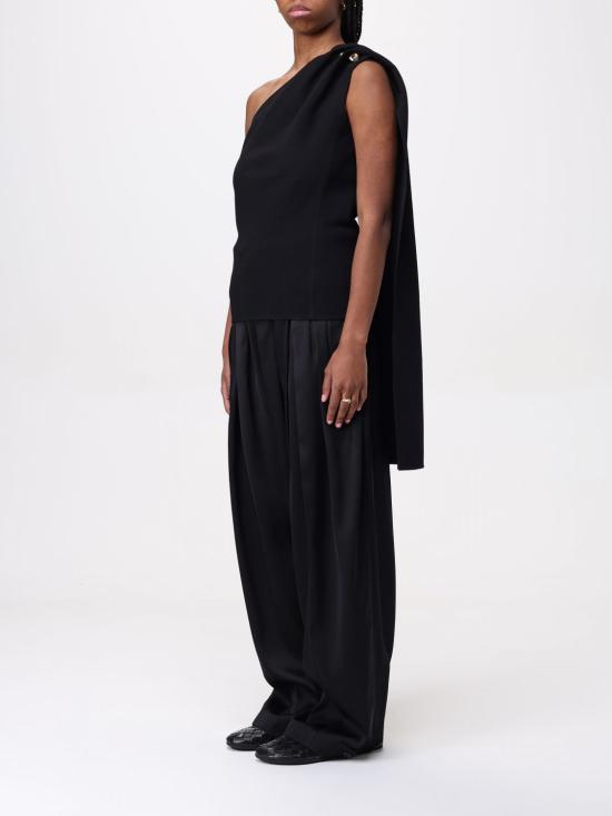 25SS 보테가베네타 롱 원피스 815004V4ZE0 1000 Black - BOTTEGA VENETA