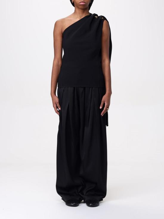 25SS 보테가베네타 롱 원피스 815004V4ZE0 1000 Black