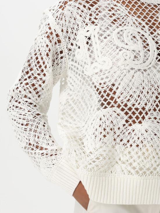 25FW 막스마라 파레아 스웨터 2511361102600 003 White - MAX MARA