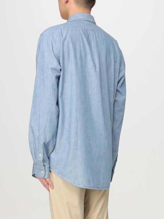 25FW 폴로 랄프로렌 긴팔 셔츠 710792042 001 Blue - POLO RALPH LAUREN