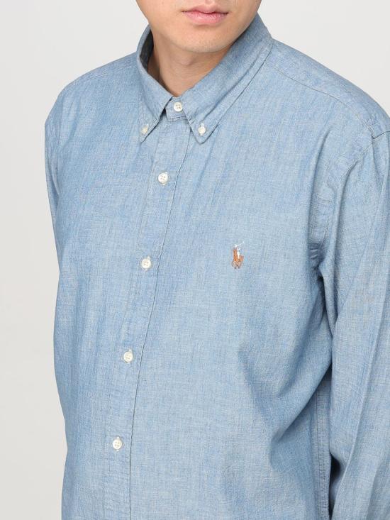 25FW 폴로 랄프로렌 긴팔 셔츠 710792042 001 Blue - POLO RALPH LAUREN