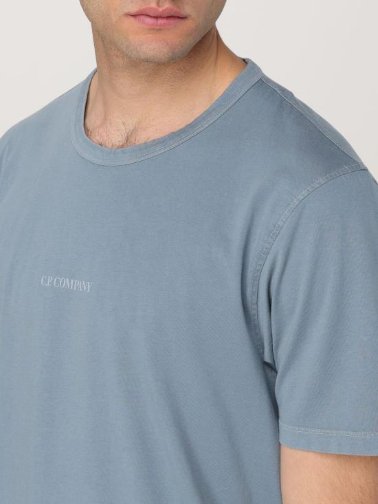 25FW 씨피 컴퍼니 반팔 티셔츠 18CMTS085A005431R 872 Avion - C.P. COMPANY