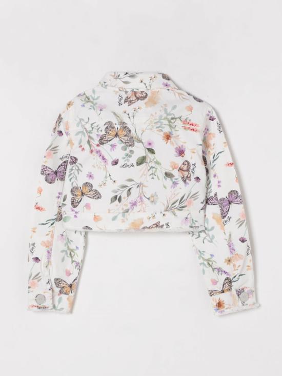 25SS [키즈] 리우조 캐주얼 자켓 KA5059T1968 T9255 White - LIU JO