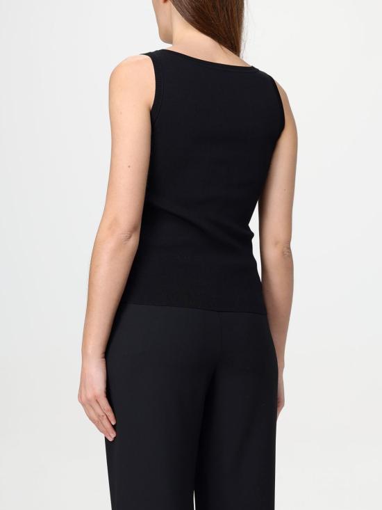 25FW 막스마라 민소매 티셔츠 2511361049600 004 Black - MAX MARA