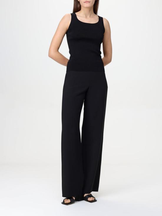 25FW 막스마라 민소매 티셔츠 2511361049600 004 Black - MAX MARA