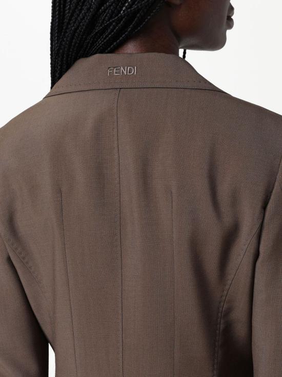 25FW 펜디 자켓 FJ7624AQ3H F1RXG Brown - FENDI