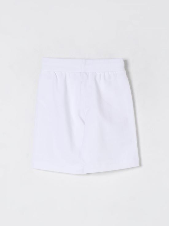 25FW [키즈] 모스키노 쇼츠/버뮤다 HUQ02FLDA25 10101 White - MOSCHINO