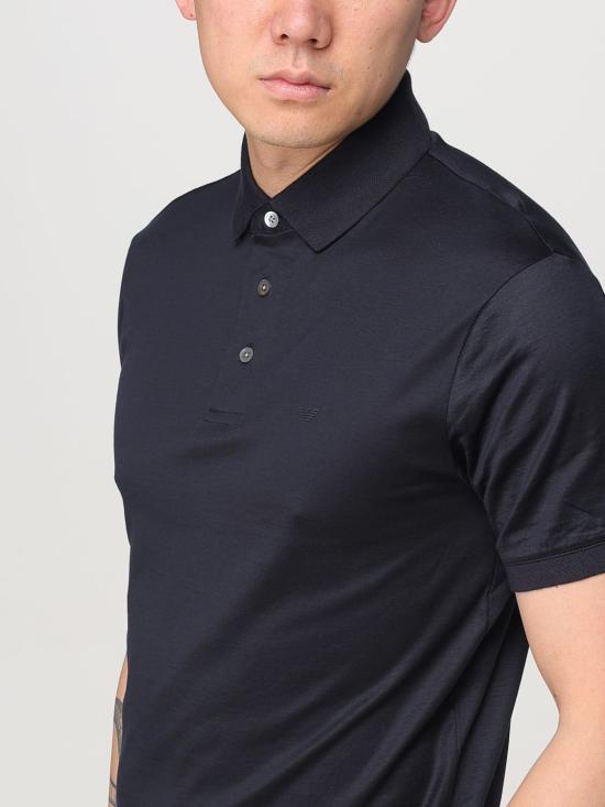 25SS 엠포리오 아르마니 폴로 티셔츠 8N1F981JUVZ 0920 Blue - EMPORIO ARMANI