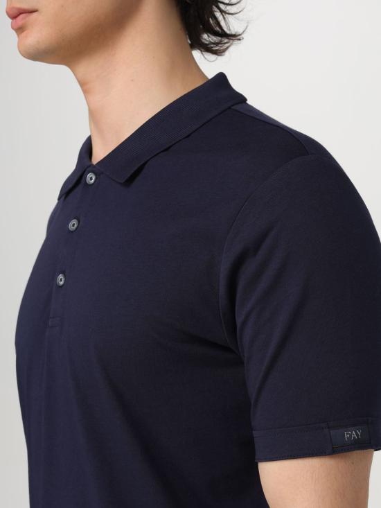 25FW 페이 폴로 티셔츠 NPMB2501340UCX U806 Blue - FAY