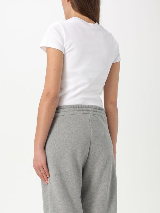 25FW 알렉산더 맥퀸 반팔 티셔츠 819193QLAEH 9000 White - ALEXANDER MCQUEEN