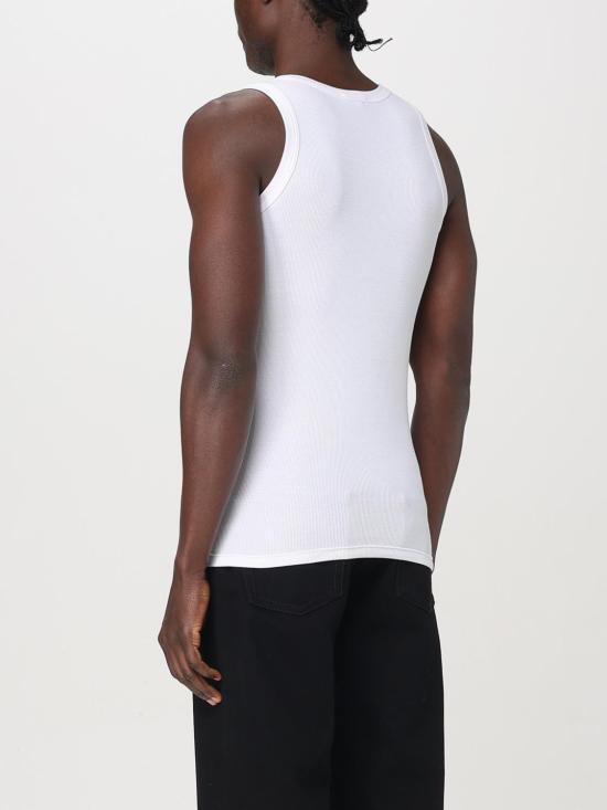 25FW 알렉산더 맥퀸 민소매 티셔츠 815098QXAA9 9000 White - ALEXANDER MCQUEEN