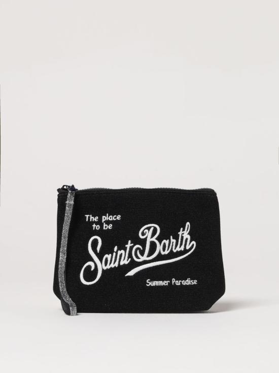 25SS [키즈] 세인트바쓰 가방 ALI001301528H LUREX 00 EMB Black