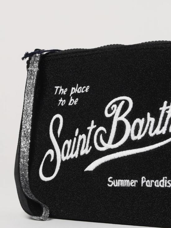 25SS [키즈] 세인트바쓰 가방 ALI001301528H LUREX 00 EMB Black - MC2 SAINT BARTH