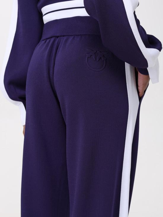 25FW 핑코 스트레이트 팬츠 104888A2FQ EZ1 Blue - PINKO