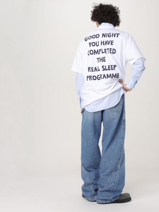 25FW JW앤더슨 반팔 티셔츠 JT0271PG1510 001 White - JW ANDERSON